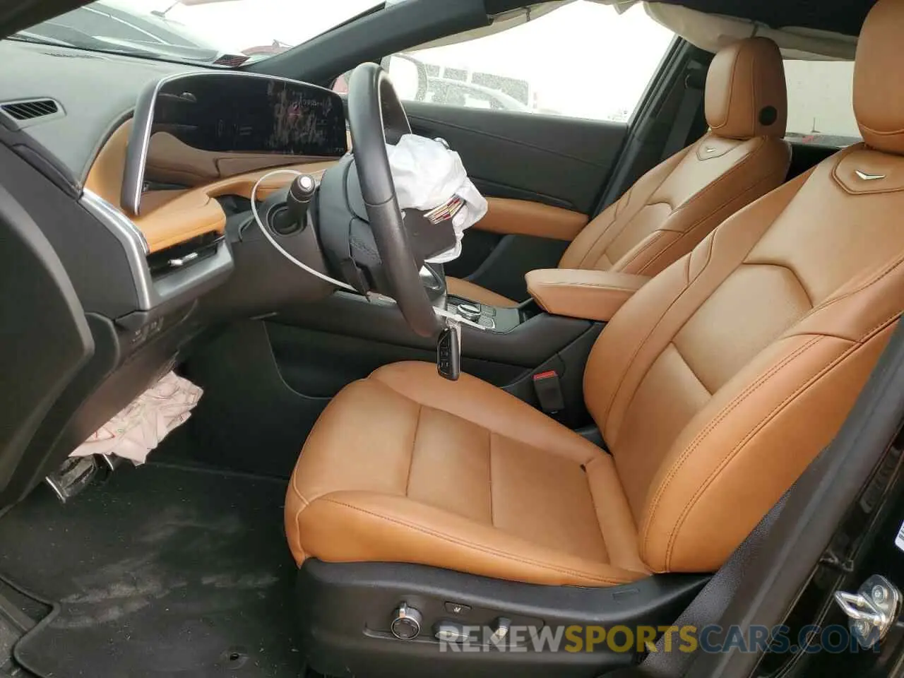 7 fotografías del automóvil dañado 1GYFZER46RF100076 CADILLAC XT4 2024