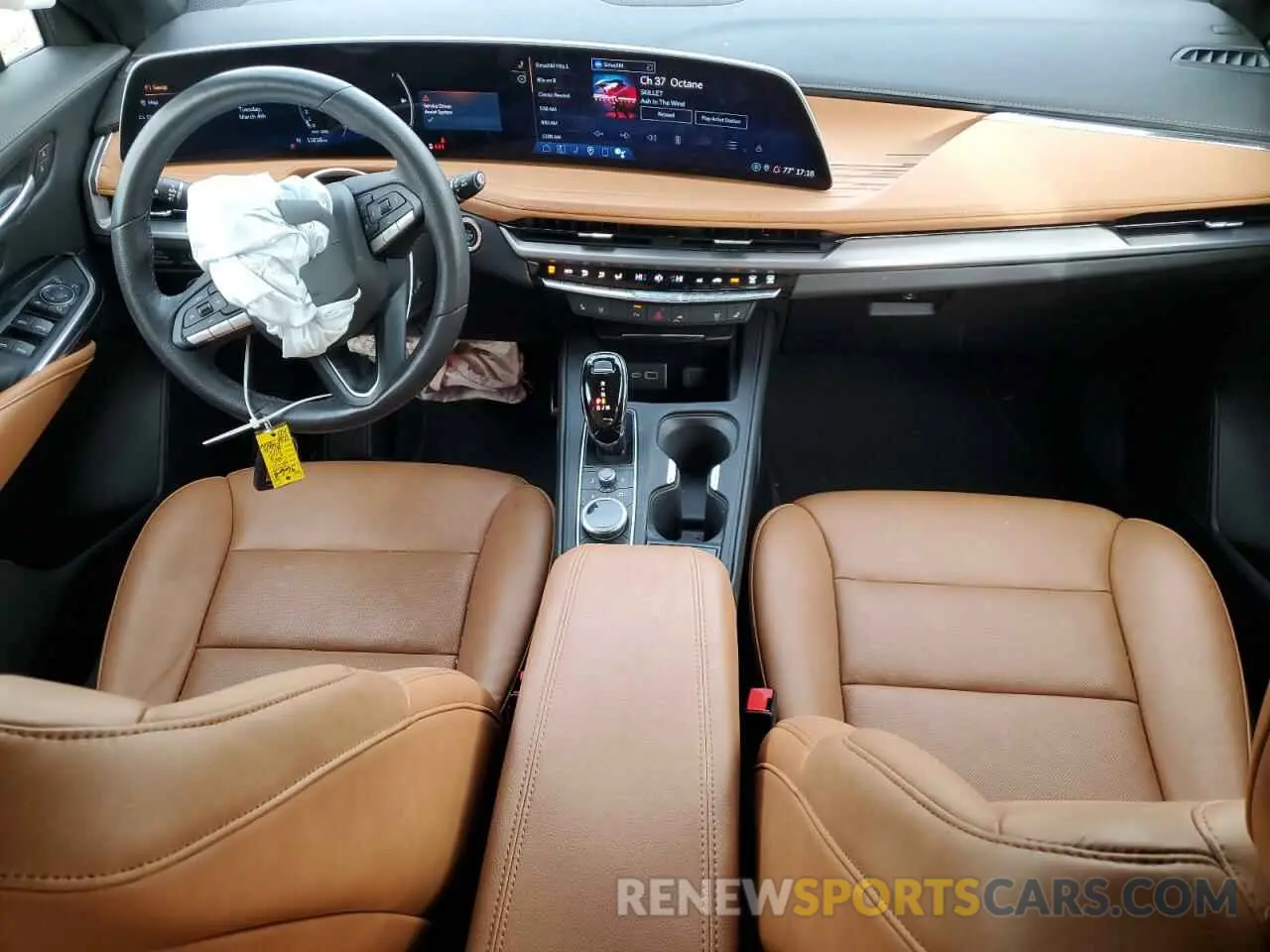 8 fotografías del automóvil dañado 1GYFZER46RF100076 CADILLAC XT4 2024