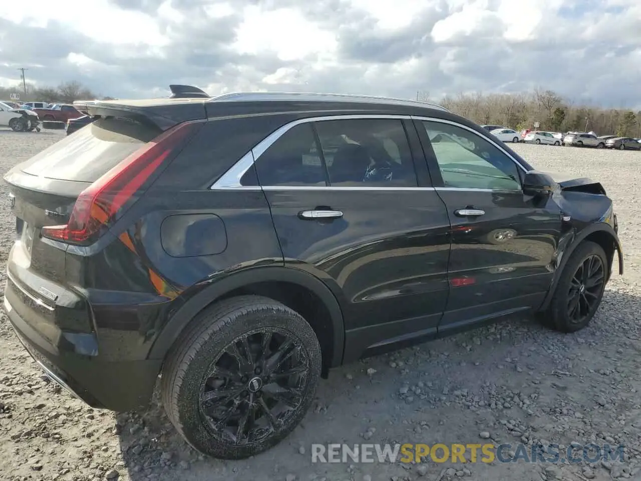 3 fotografías del automóvil dañado 1GYFZCR40SF126201 CADILLAC XT4 2025