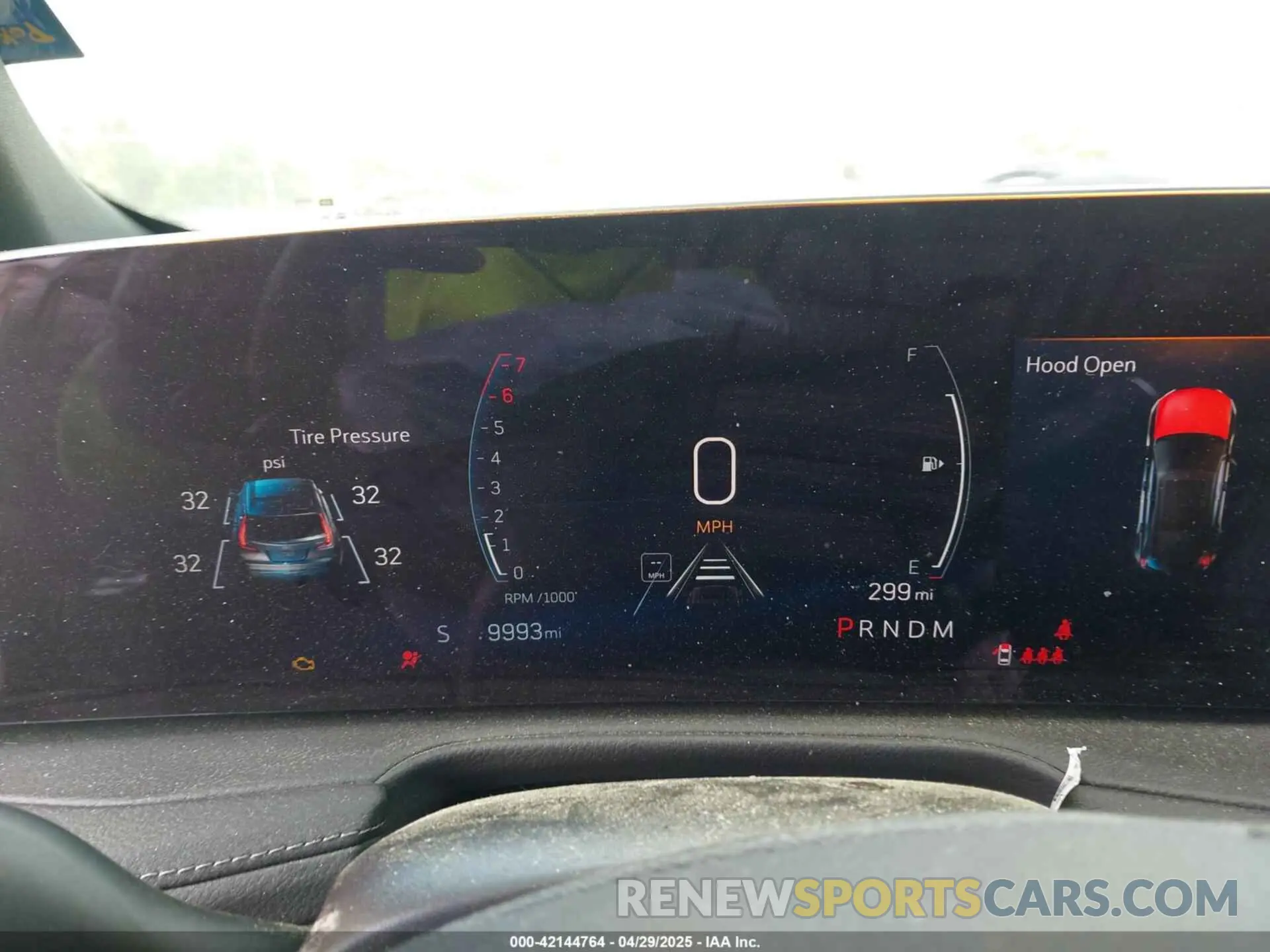 7 fotografías del automóvil dañado 1GYFZCR41SF142388 CADILLAC XT4 2025