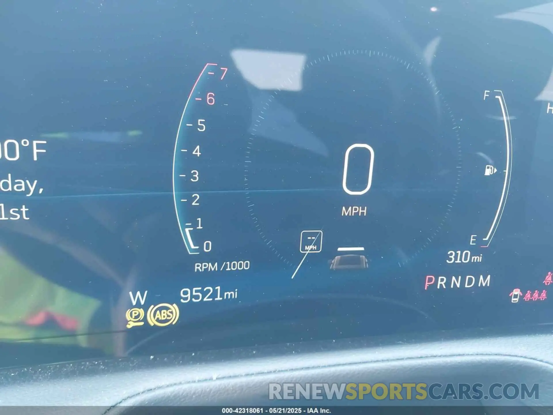 7 fotografías del automóvil dañado 1GYFZCR41SF152998 CADILLAC XT4 2025