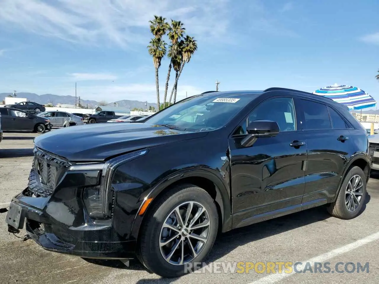 1 fotografías del automóvil dañado 1GYFZER44SF142428 CADILLAC XT4 2025