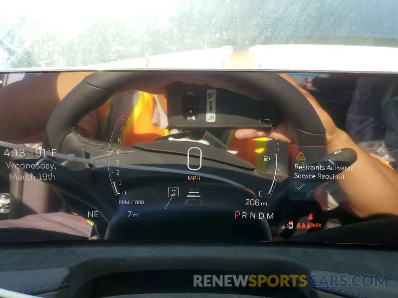 9 fotografías del automóvil dañado 1GYFZER44SF142428 CADILLAC XT4 2025