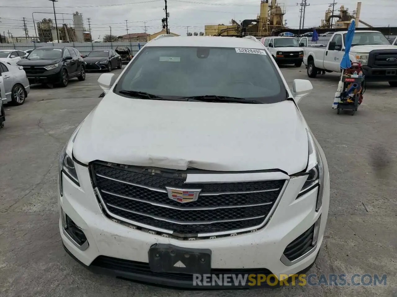 5 fotografías del automóvil dañado 1GYKNARS5KZ215029 CADILLAC XT5 2019