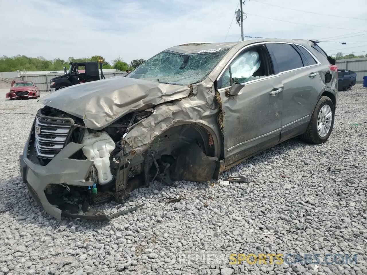 1 fotografías del automóvil dañado 1GYKNARS9KZ111384 CADILLAC XT5 2019