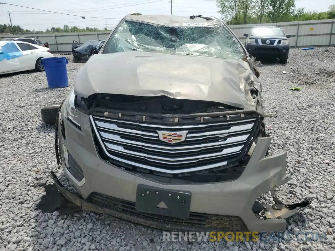 5 fotografías del automóvil dañado 1GYKNARS9KZ111384 CADILLAC XT5 2019