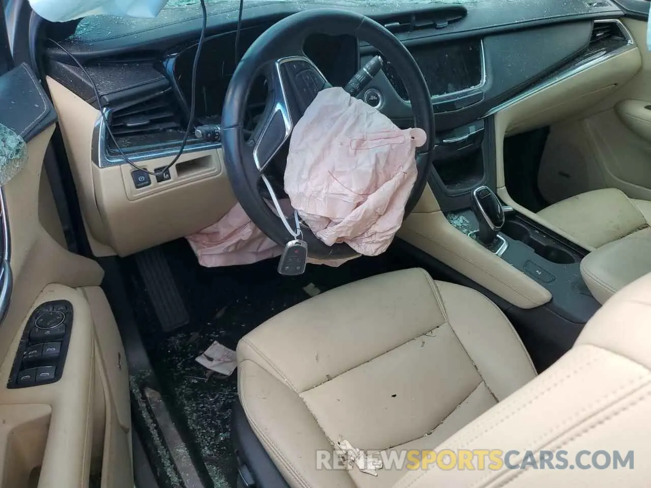 8 fotografías del automóvil dañado 1GYKNARS9KZ111384 CADILLAC XT5 2019