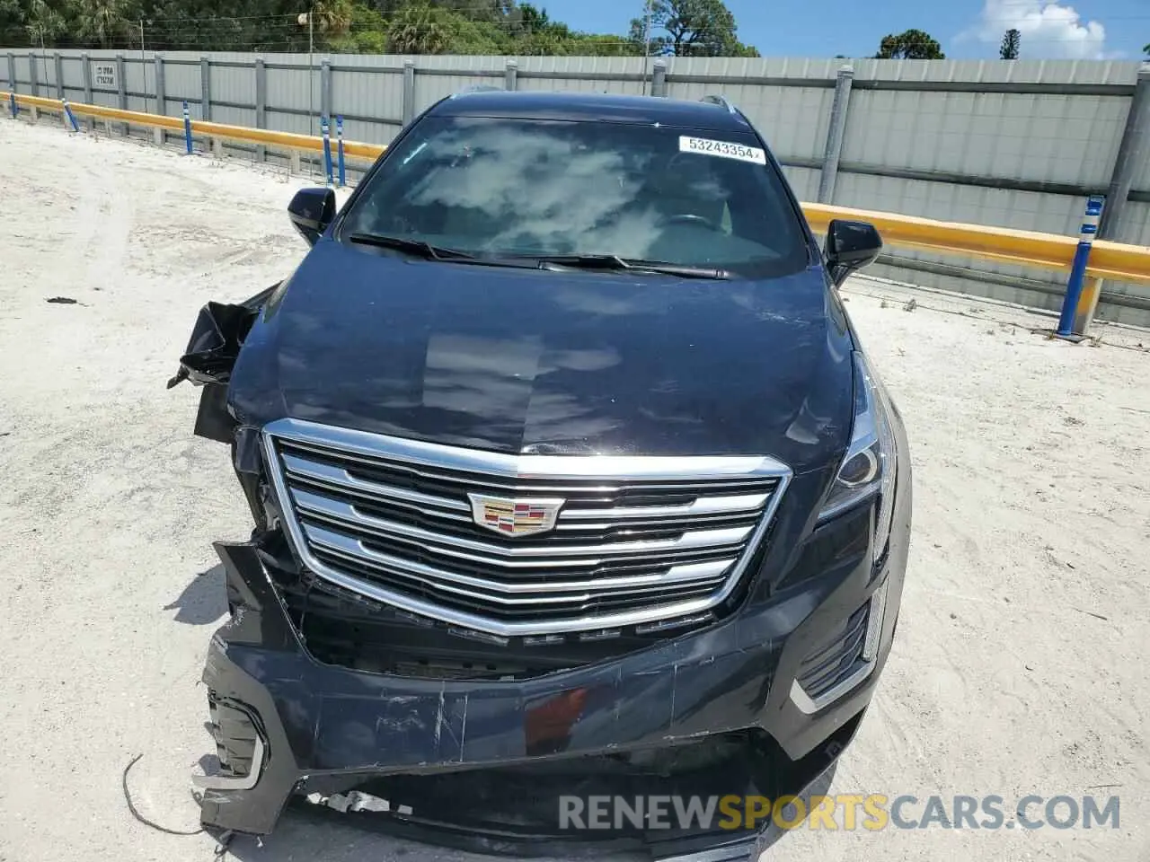 5 fotografías del automóvil dañado 1GYKNARS9KZ219259 CADILLAC XT5 2019