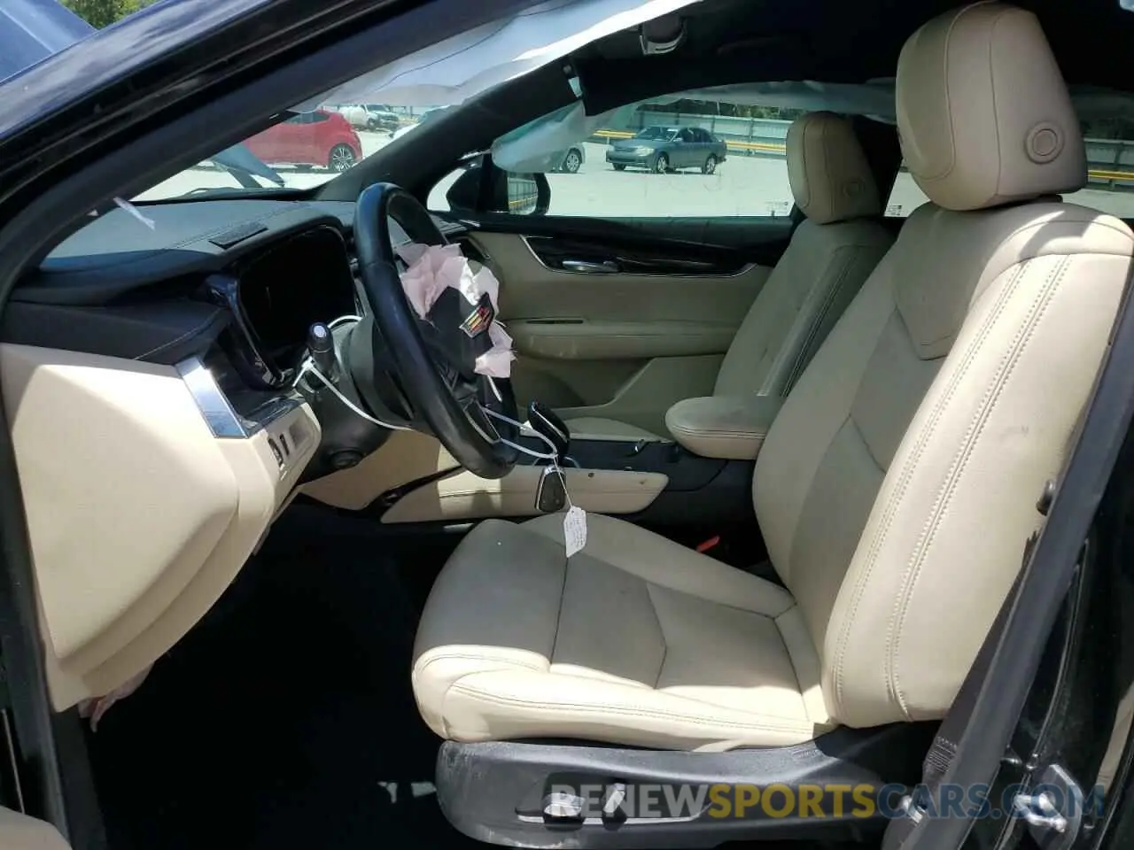 7 fotografías del automóvil dañado 1GYKNARS9KZ219259 CADILLAC XT5 2019