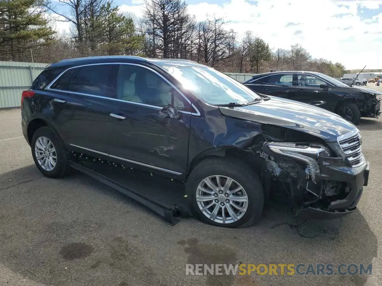 4 fotografías del automóvil dañado 1GYKNBRSXKZ194538 CADILLAC XT5 2019