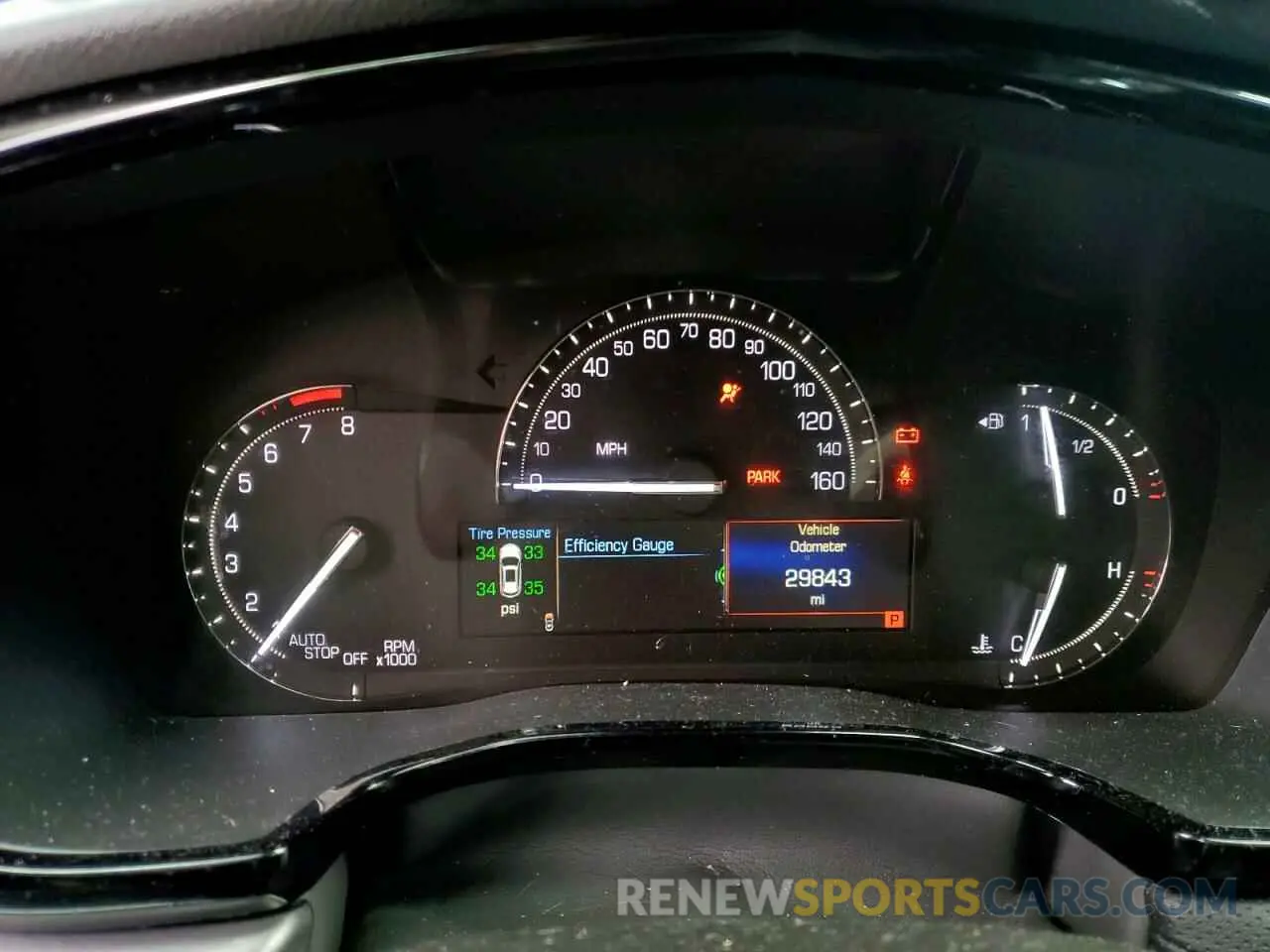 9 fotografías del automóvil dañado 1GYKNCRS1KZ271223 CADILLAC XT5 2019