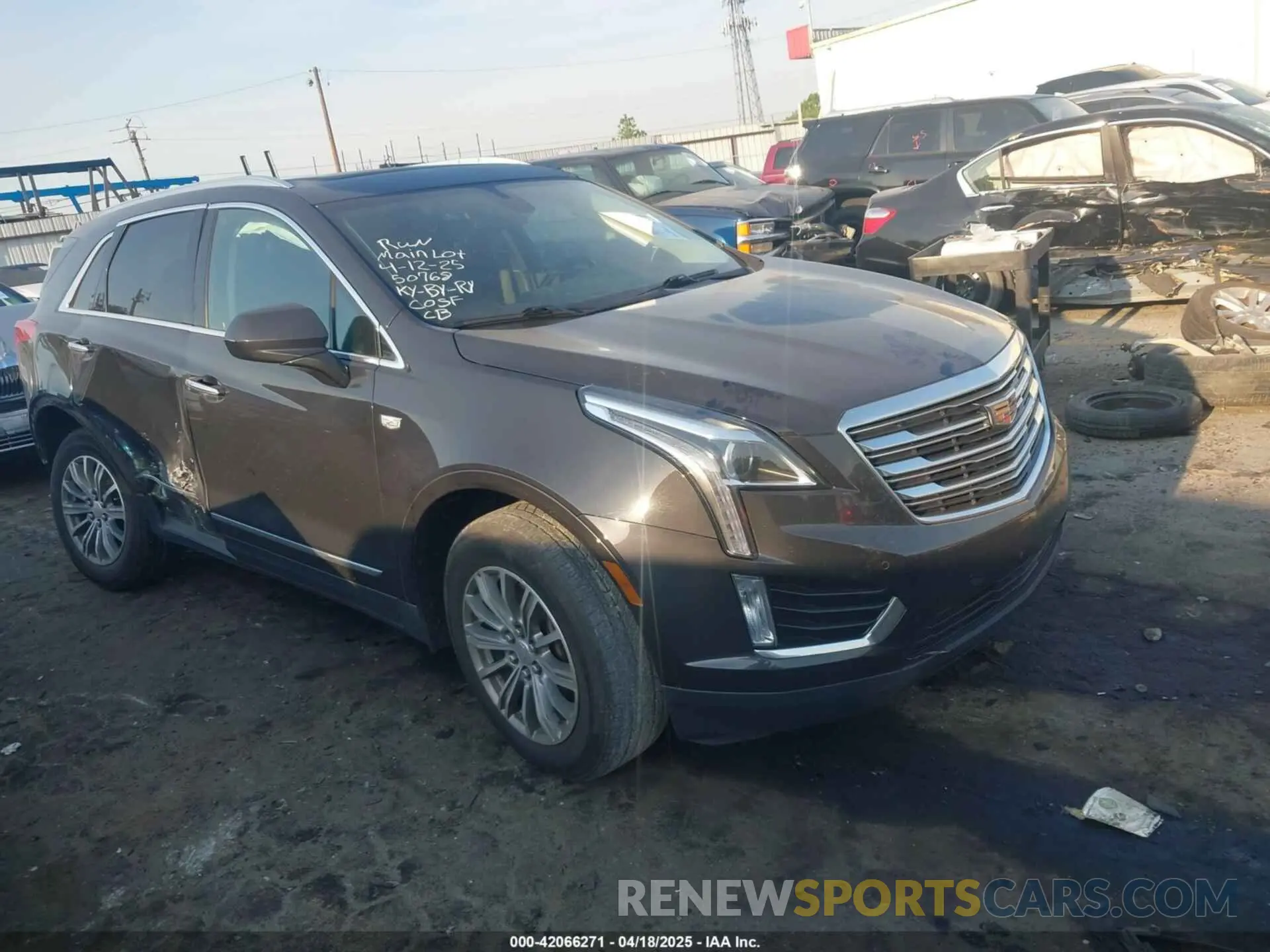 1 fotografías del automóvil dañado 1GYKNCRS2KZ251207 CADILLAC XT5 2019