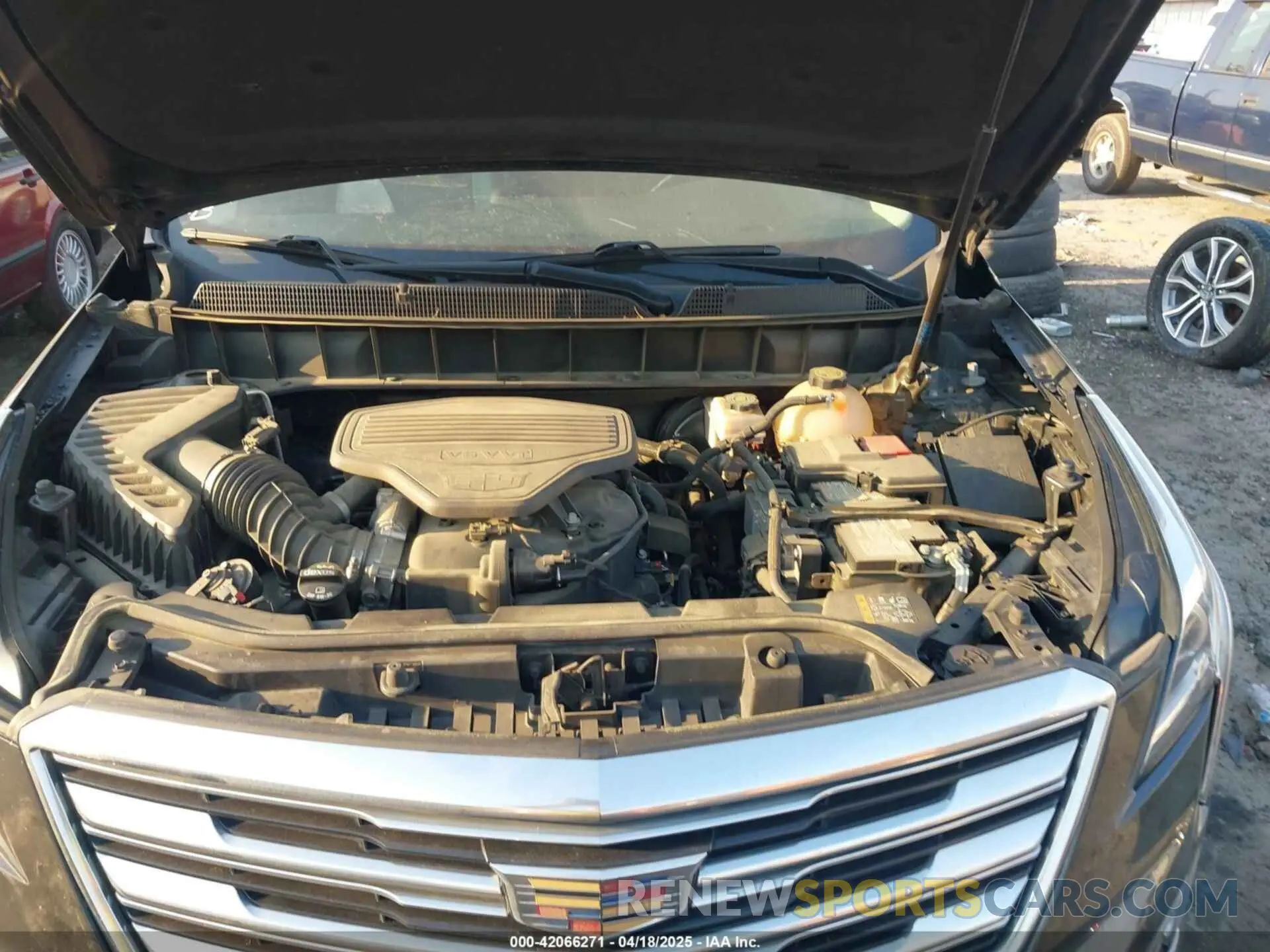 10 fotografías del automóvil dañado 1GYKNCRS2KZ251207 CADILLAC XT5 2019
