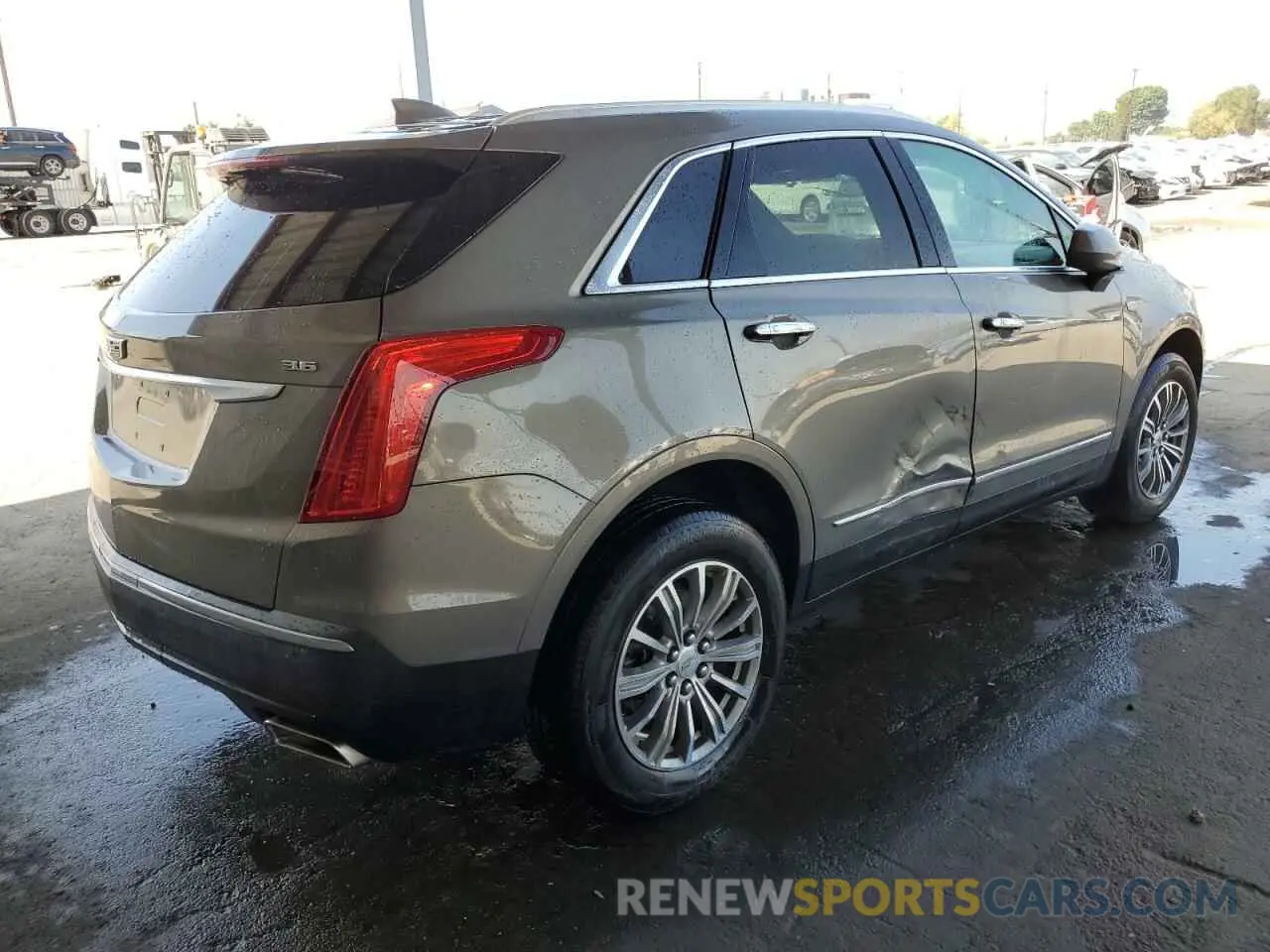 3 fotografías del automóvil dañado 1GYKNCRS4KZ221304 CADILLAC XT5 2019