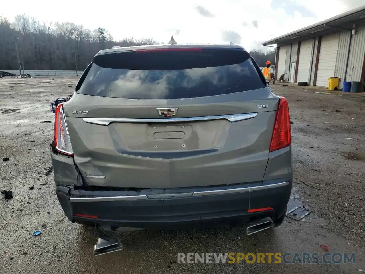6 fotografías del automóvil dañado 1GYKNCRS7KZ103487 CADILLAC XT5 2019