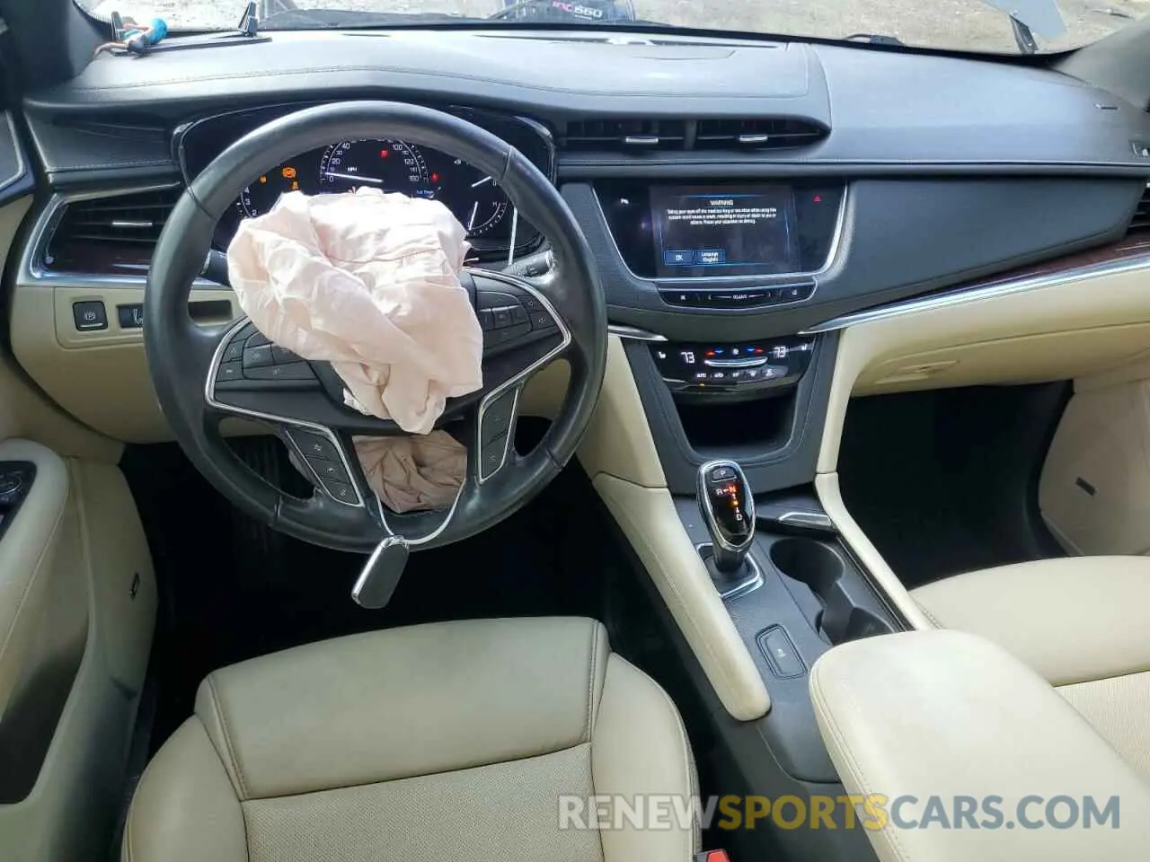 8 fotografías del automóvil dañado 1GYKNCRS7KZ103487 CADILLAC XT5 2019