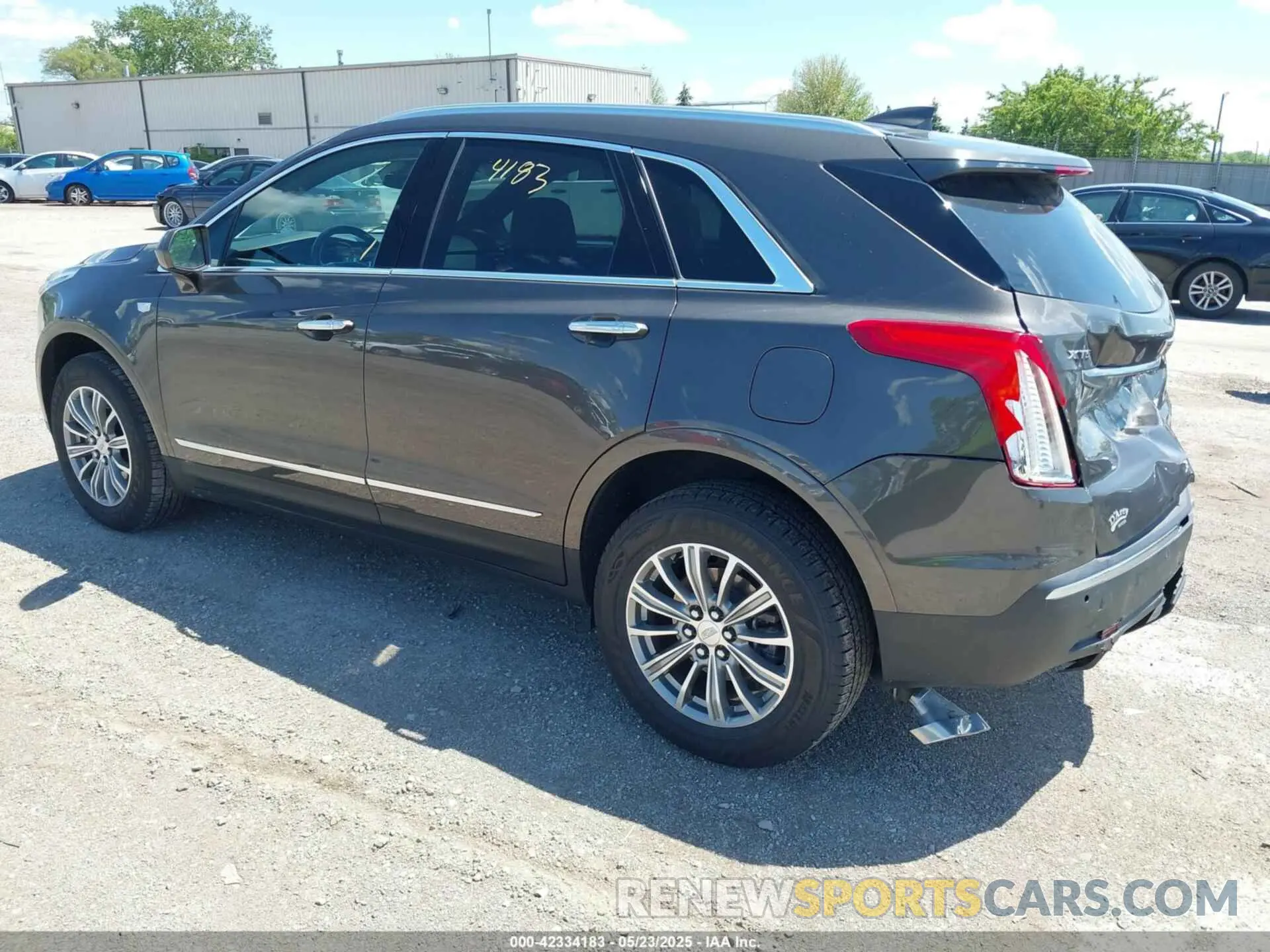 3 fotografías del automóvil dañado 1GYKNCRS7KZ136330 CADILLAC XT5 2019