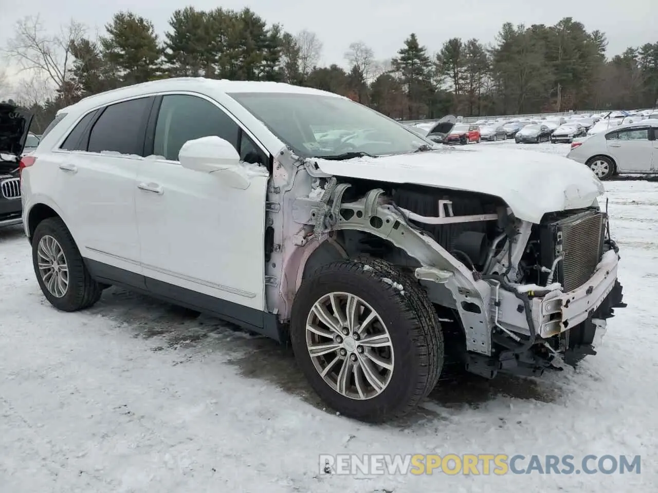 4 fotografías del automóvil dañado 1GYKNCRS9KZ236199 CADILLAC XT5 2019