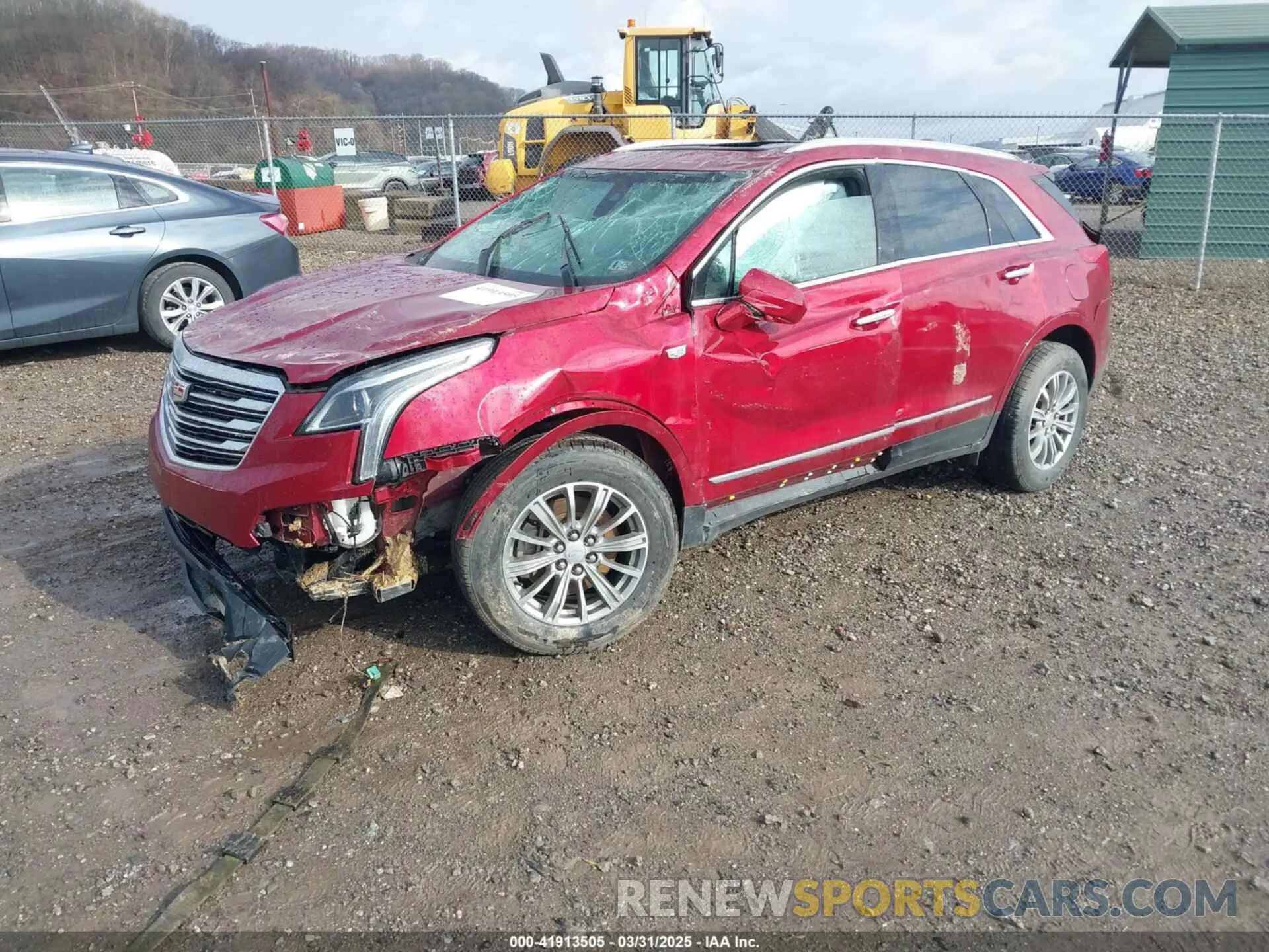 2 fotografías del automóvil dañado 1GYKNDRS4KZ156024 CADILLAC XT5 2019