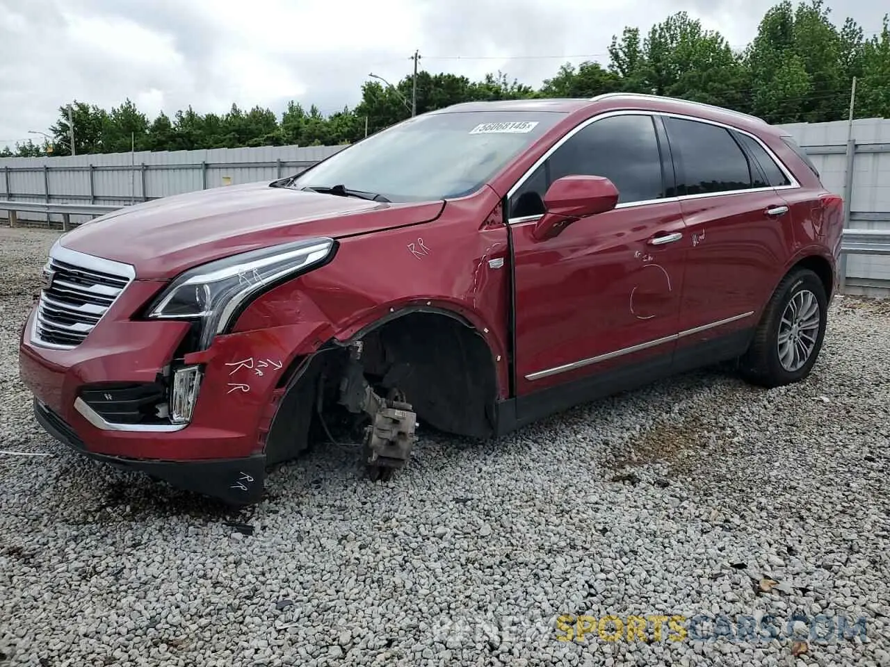 1 fotografías del automóvil dañado 1GYKNDRS4KZ241140 CADILLAC XT5 2019