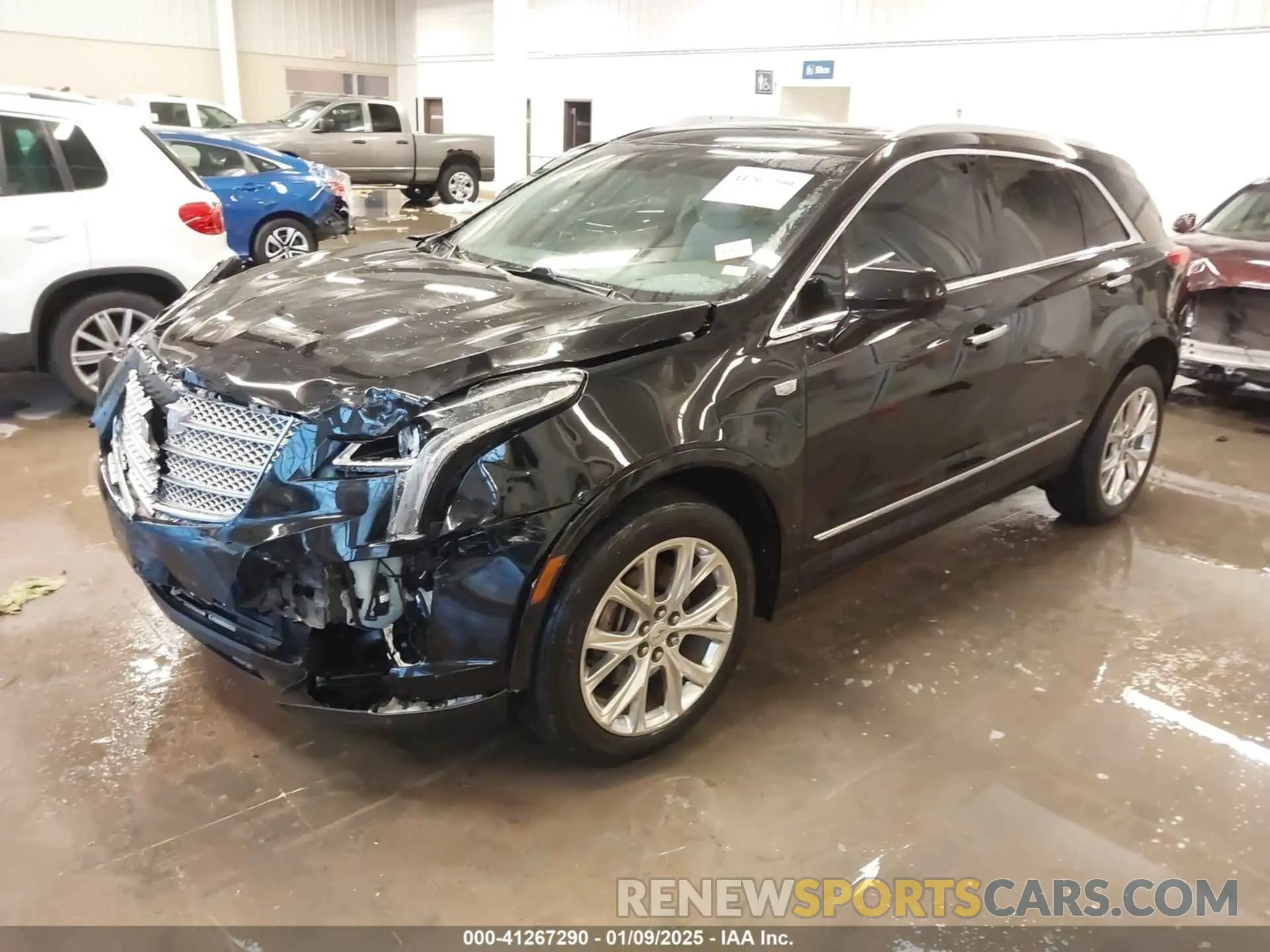 2 fotografías del automóvil dañado 1GYKNDRS5KZ124909 CADILLAC XT5 2019