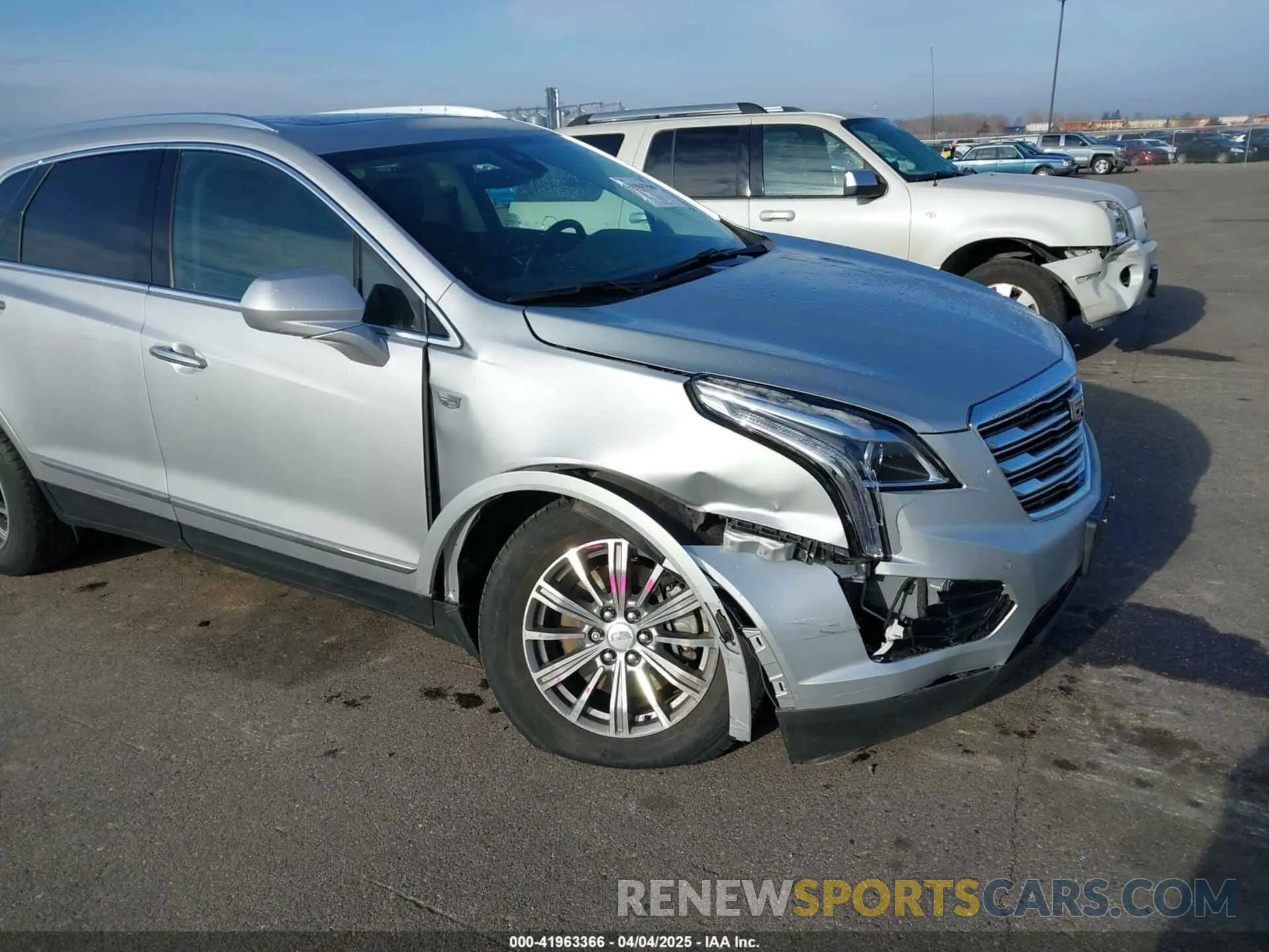6 fotografías del automóvil dañado 1GYKNDRS5KZ242037 CADILLAC XT5 2019
