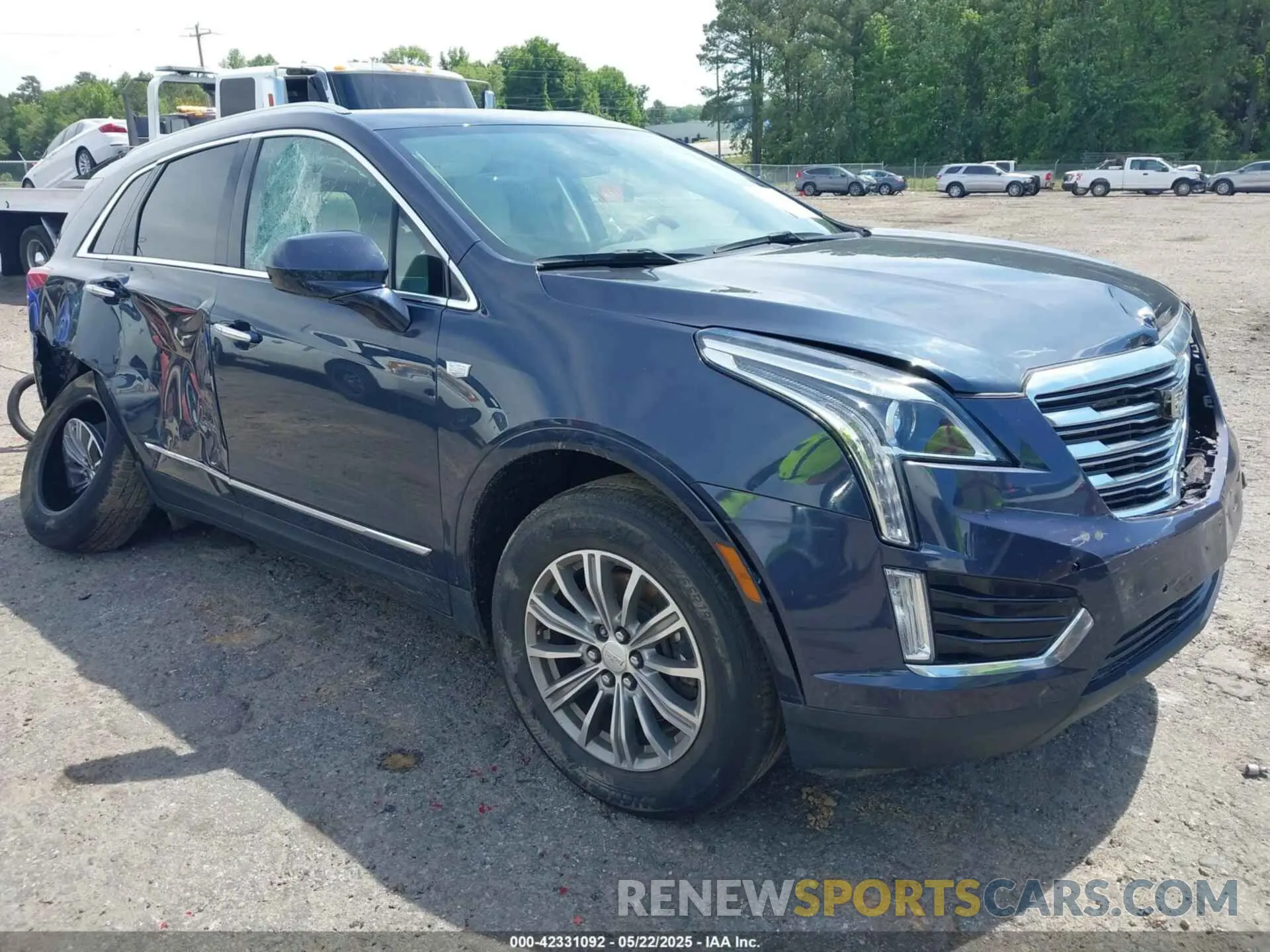 1 fotografías del automóvil dañado 1GYKNDRSXKZ232989 CADILLAC XT5 2019