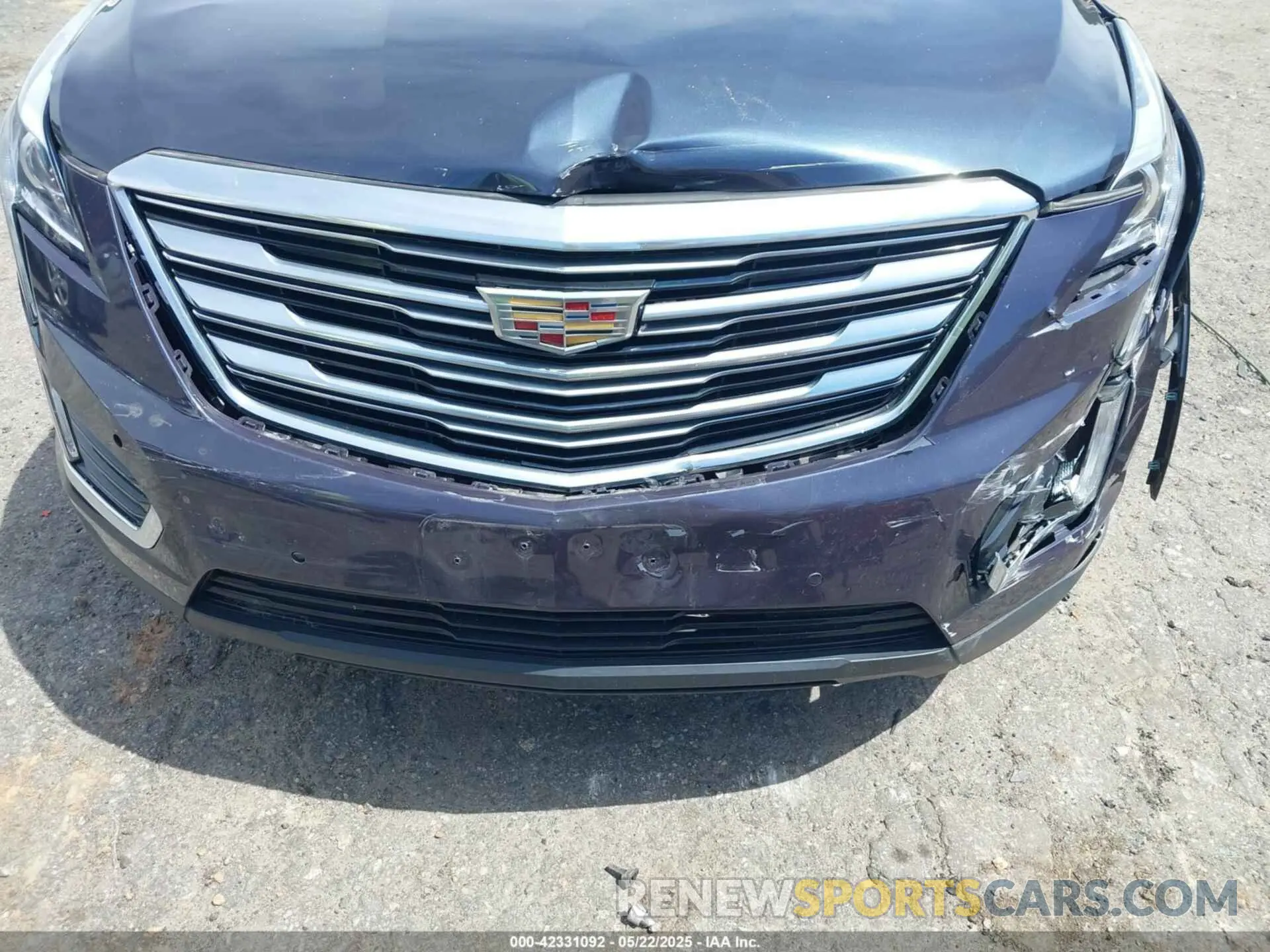 17 fotografías del automóvil dañado 1GYKNDRSXKZ232989 CADILLAC XT5 2019