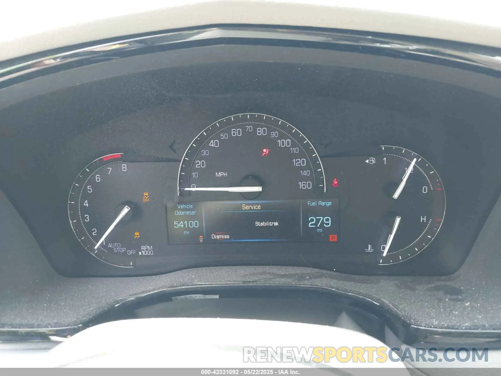 7 fotografías del automóvil dañado 1GYKNDRSXKZ232989 CADILLAC XT5 2019