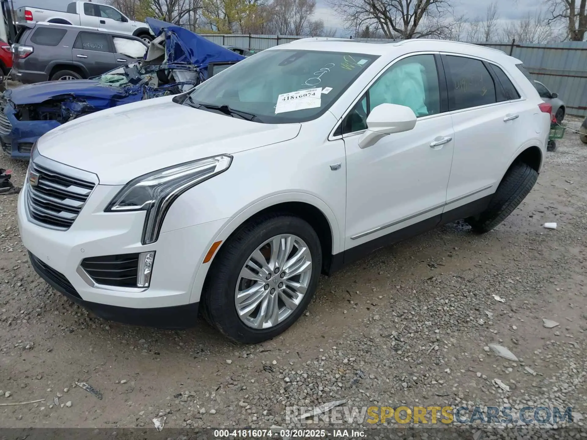 2 fotografías del automóvil dañado 1GYKNERS1KZ290754 CADILLAC XT5 2019