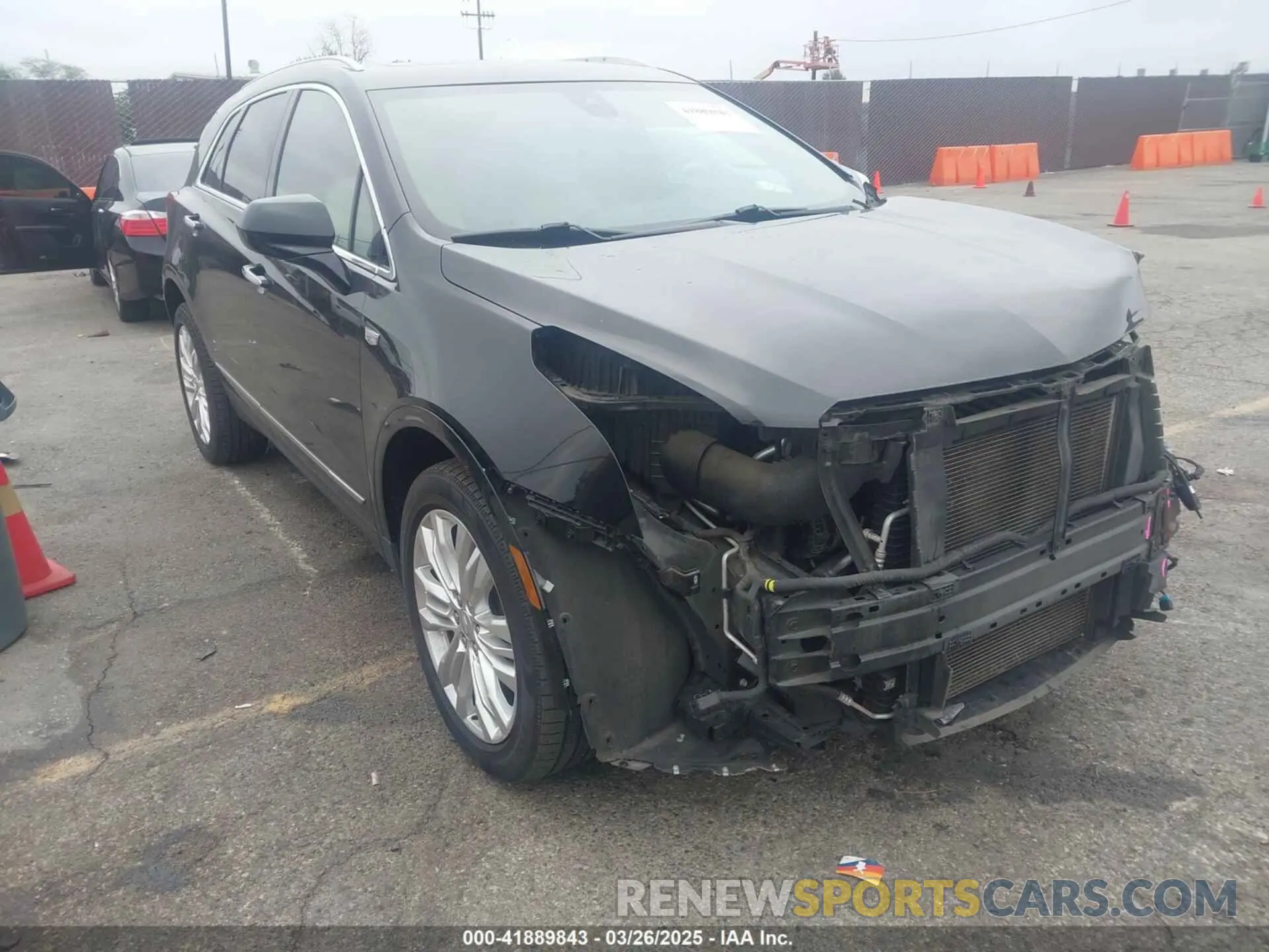 1 fotografías del automóvil dañado 1GYKNERS3KZ134635 CADILLAC XT5 2019