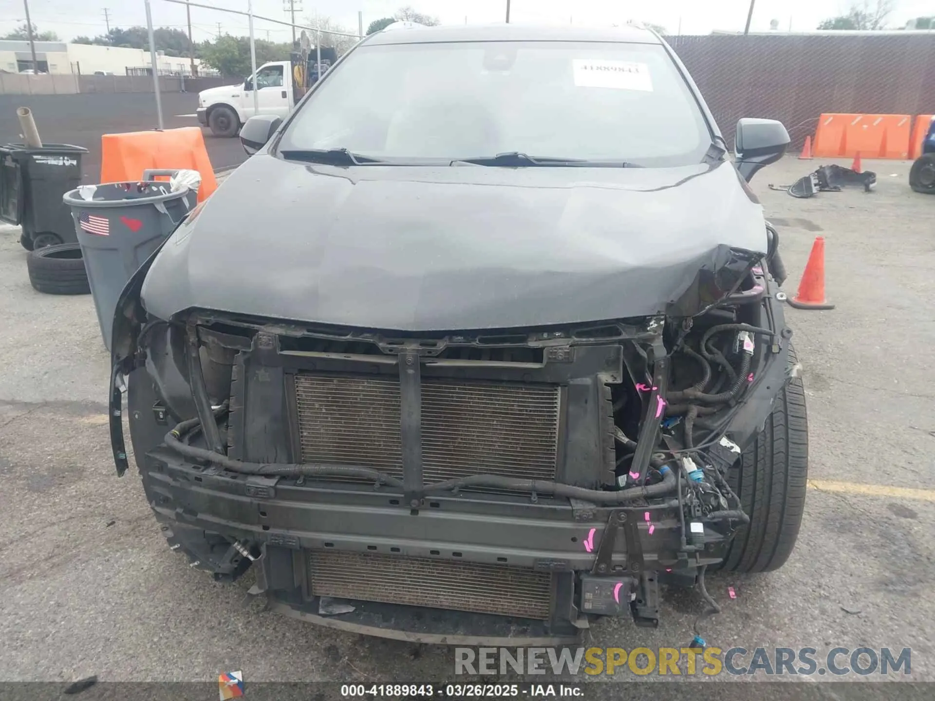12 fotografías del automóvil dañado 1GYKNERS3KZ134635 CADILLAC XT5 2019
