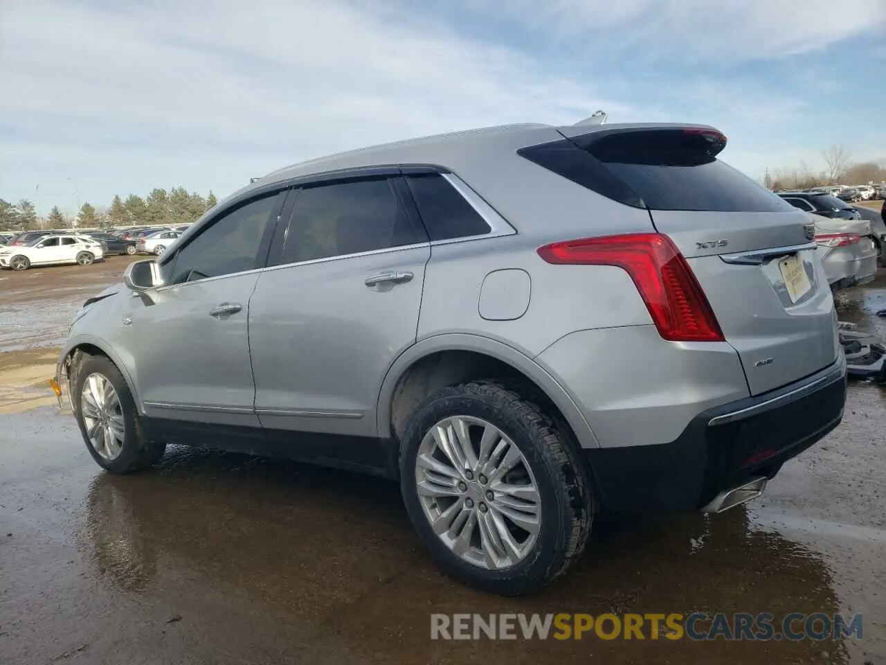 2 fotografías del automóvil dañado 1GYKNFRS0KZ239770 CADILLAC XT5 2019