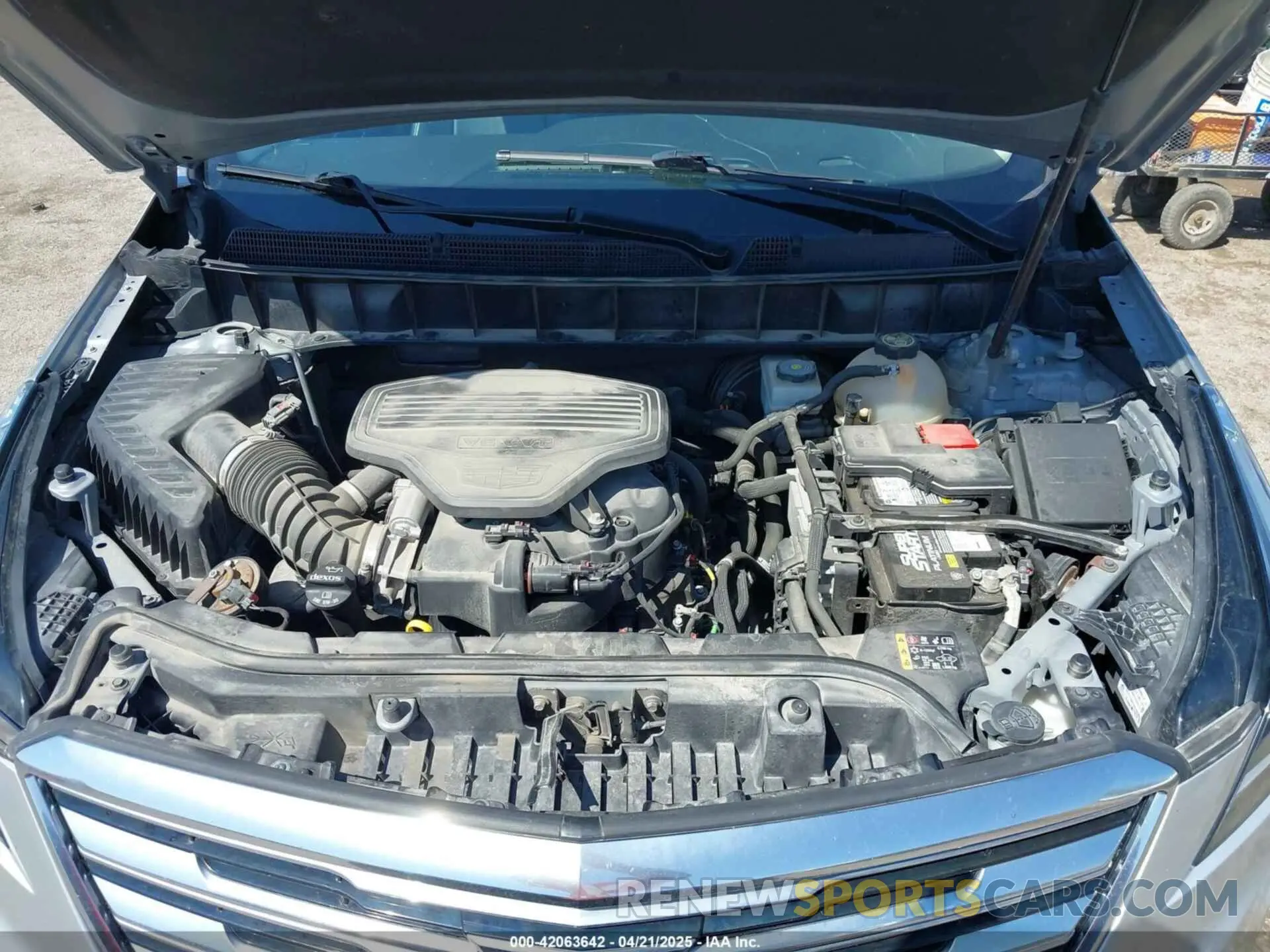 10 fotografías del automóvil dañado 1GYKNFRS1KZ125549 CADILLAC XT5 2019
