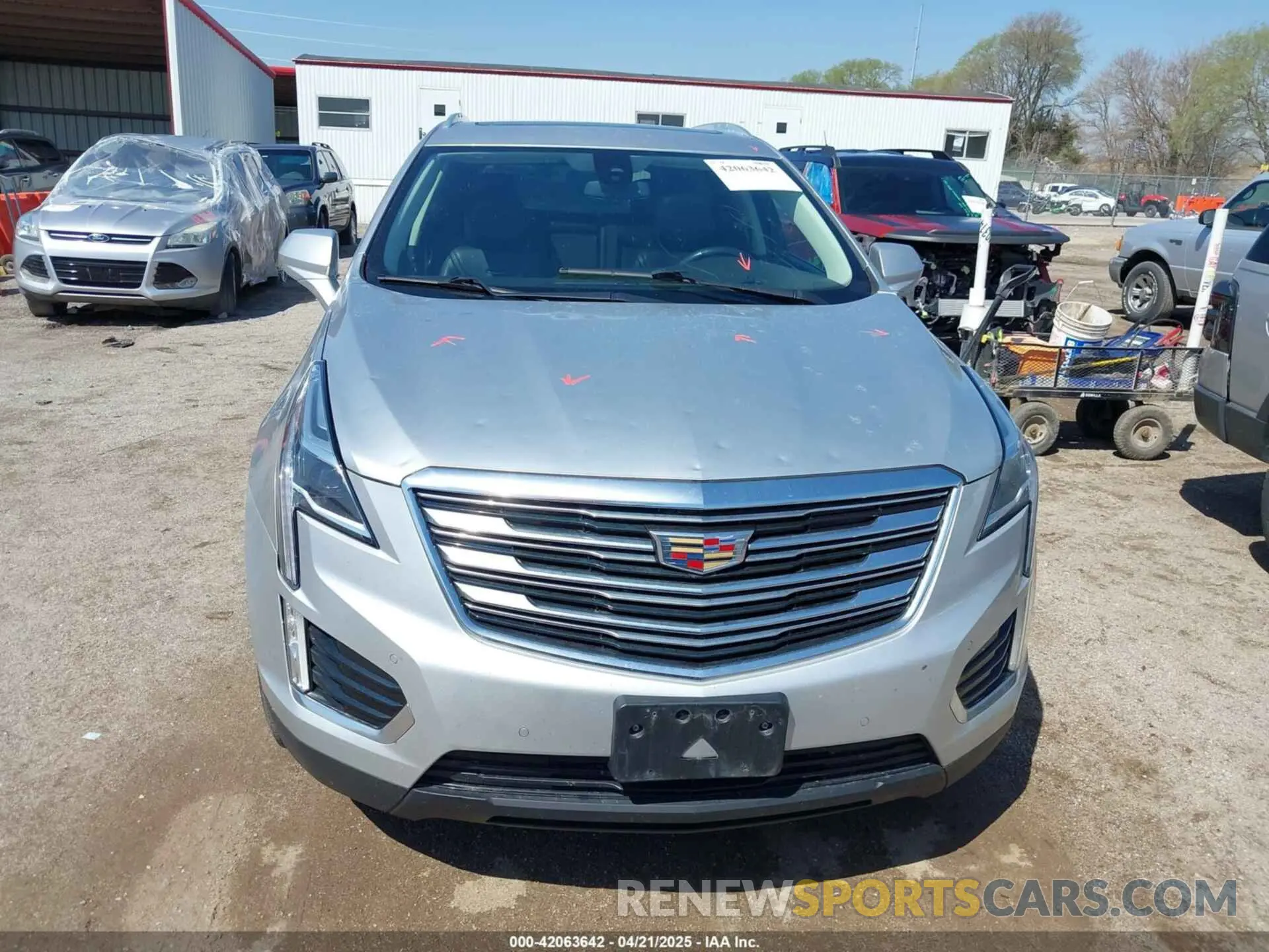 12 fotografías del automóvil dañado 1GYKNFRS1KZ125549 CADILLAC XT5 2019