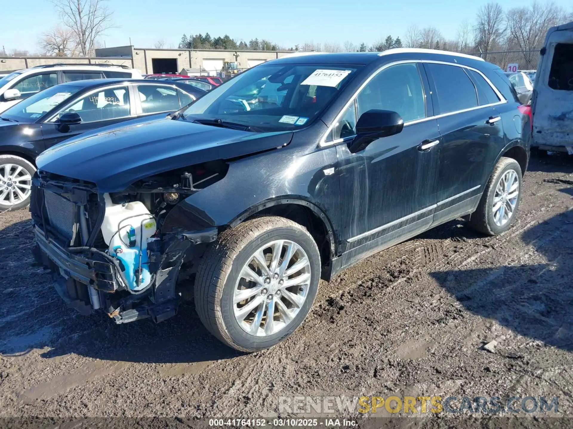2 fotografías del automóvil dañado 1GYKNFRS1KZ250468 CADILLAC XT5 2019