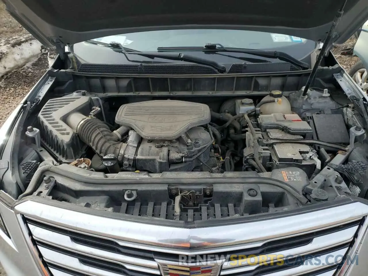 12 fotografías del automóvil dañado 1GYKNFRS3KZ263271 CADILLAC XT5 2019