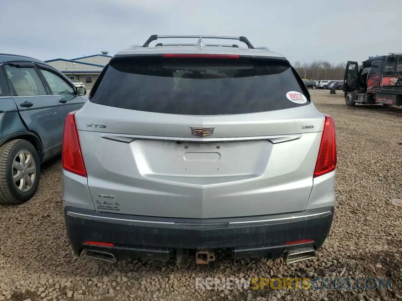 6 fotografías del automóvil dañado 1GYKNFRS3KZ263271 CADILLAC XT5 2019