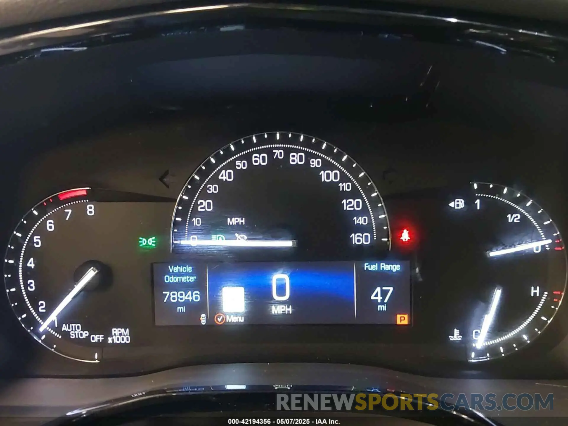 7 fotografías del automóvil dañado 1GYKNFRS9KZ133544 CADILLAC XT5 2019