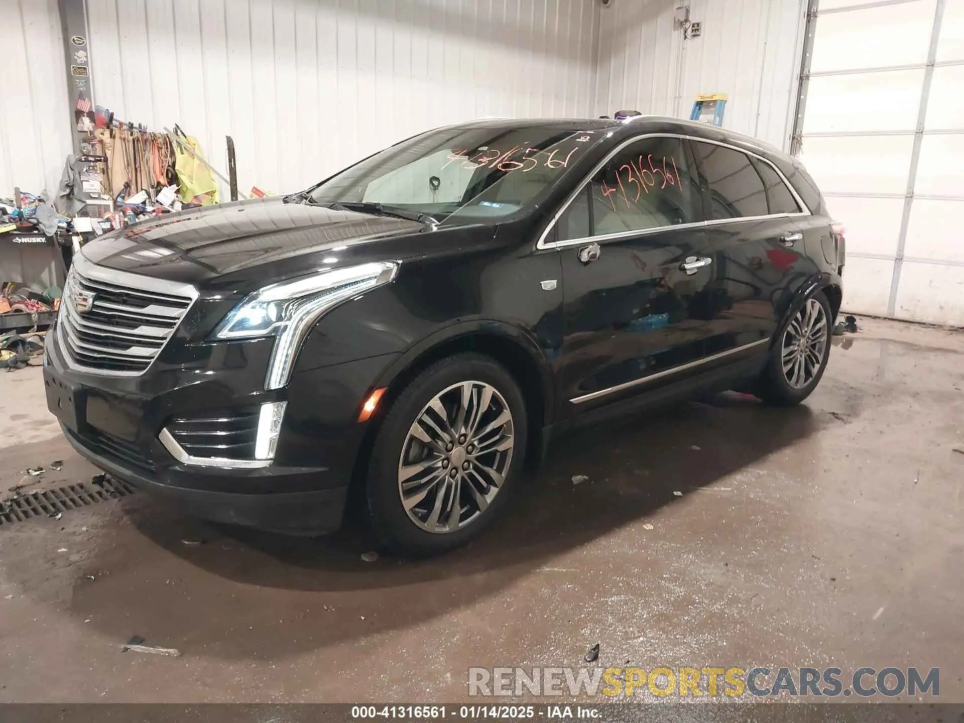 2 fotografías del automóvil dañado 1GYKNFRSXKZ189590 CADILLAC XT5 2019
