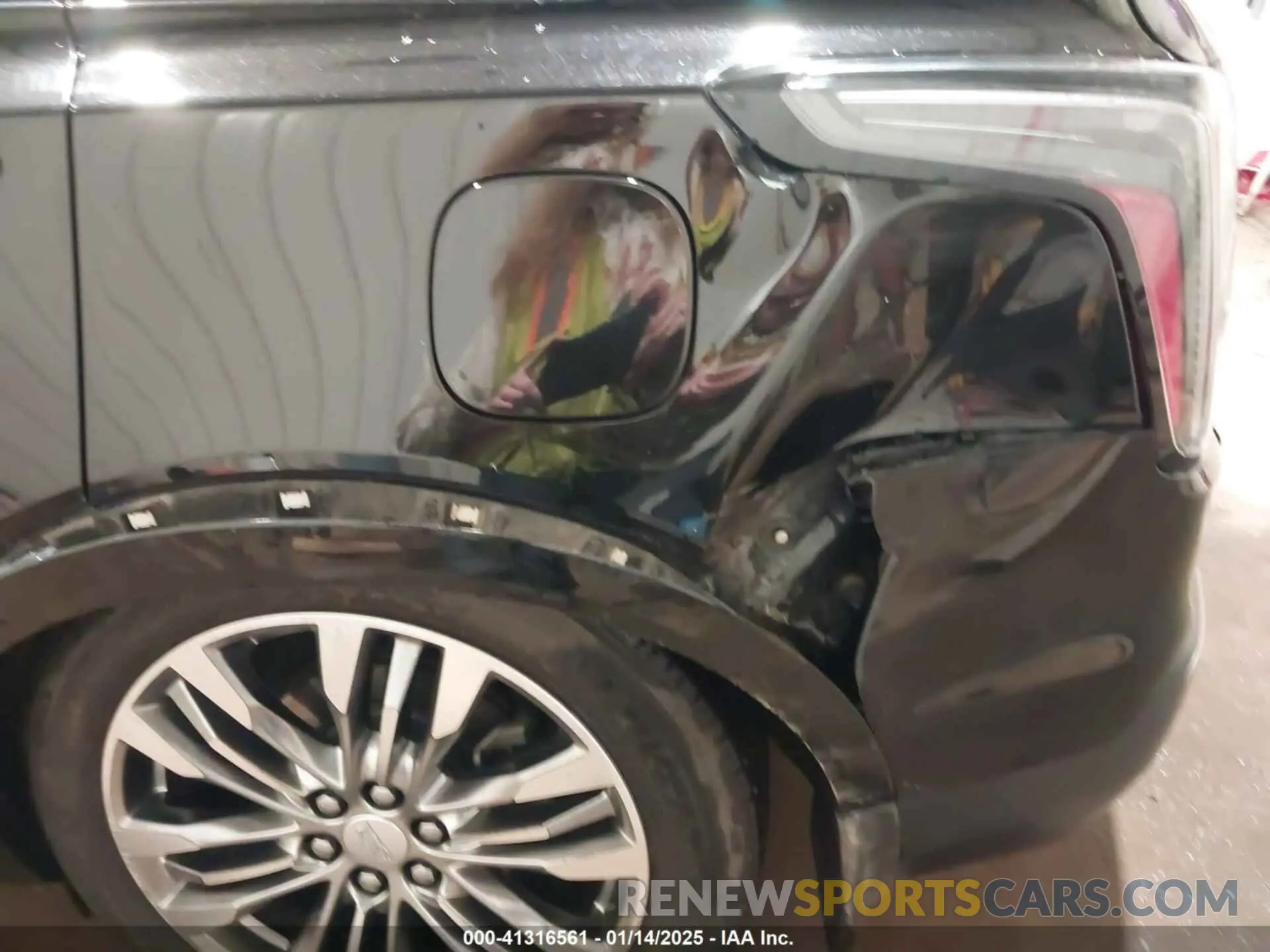 6 fotografías del automóvil dañado 1GYKNFRSXKZ189590 CADILLAC XT5 2019