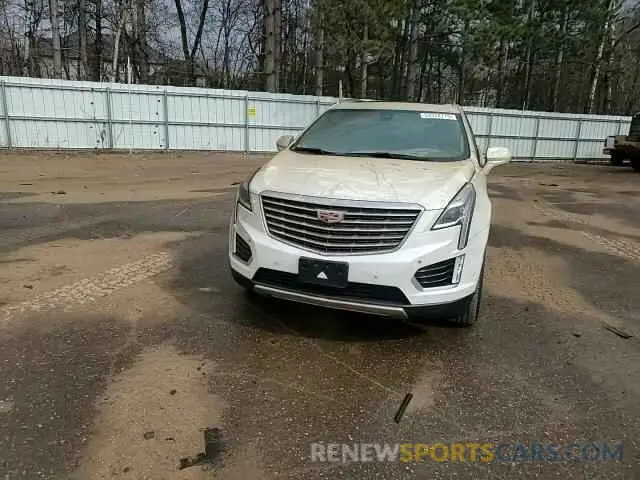 11 fotografías del automóvil dañado 1GYKNGRS6KZ236619 CADILLAC XT5 2019