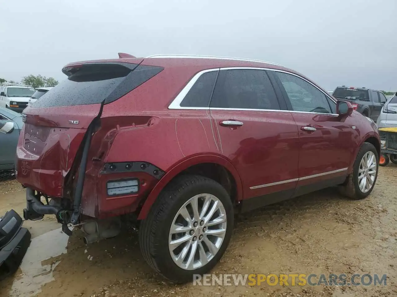 3 fotografías del automóvil dañado 1GYKNGRS8KZ147845 CADILLAC XT5 2019