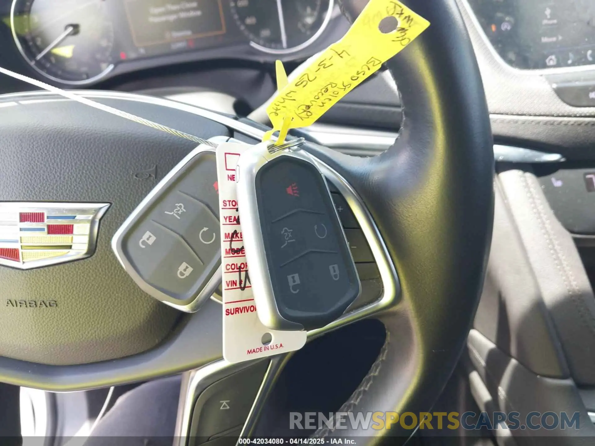 11 fotografías del automóvil dañado 1GYKNAR40LZ229391 CADILLAC XT5 2020