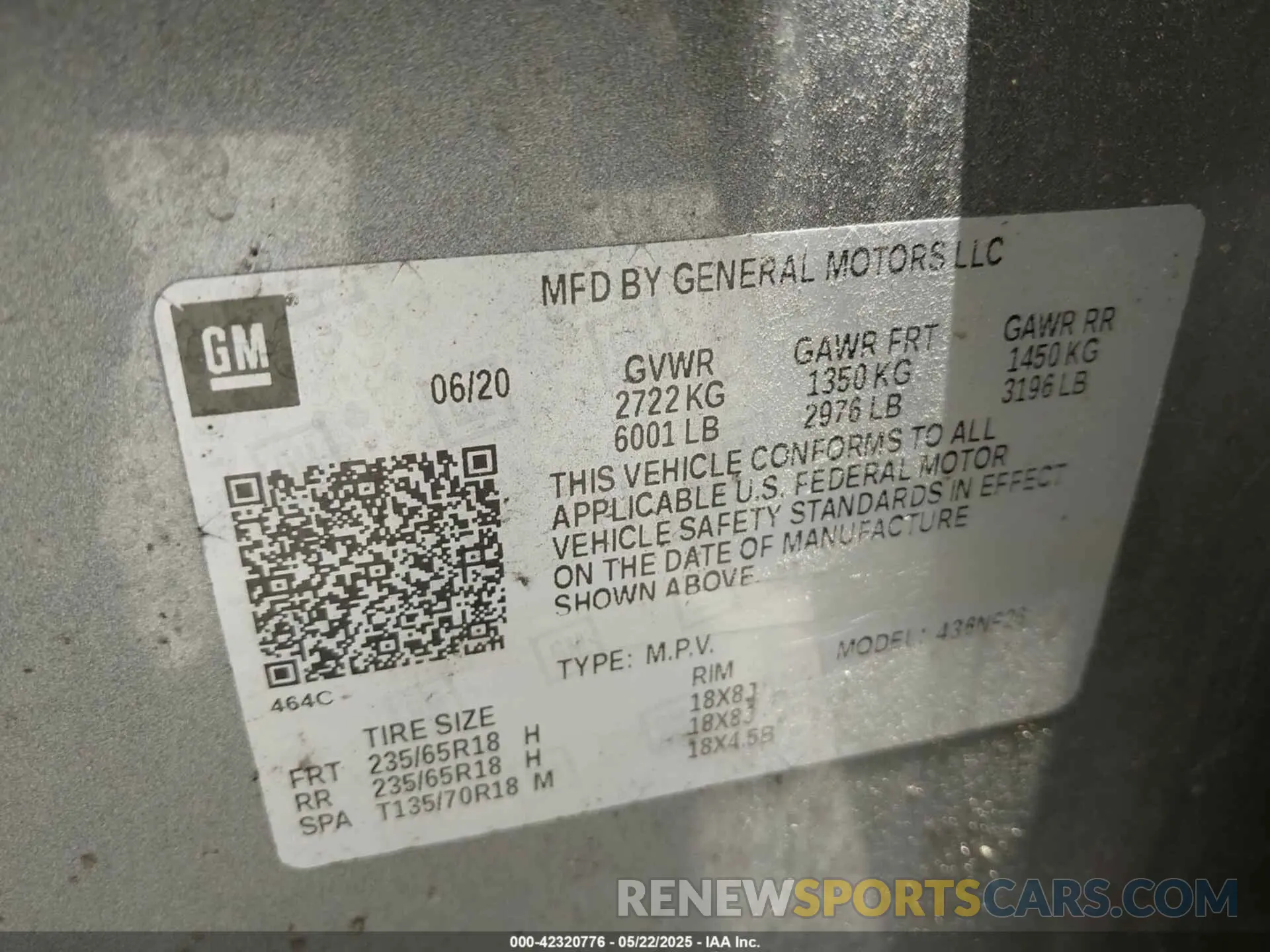9 fotografías del automóvil dañado 1GYKNAR44LZ213453 CADILLAC XT5 2020