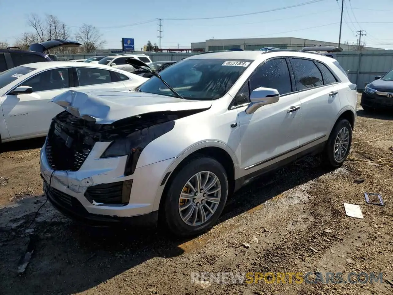1 fotografías del automóvil dañado 1GYKNBR42LZ223310 CADILLAC XT5 2020