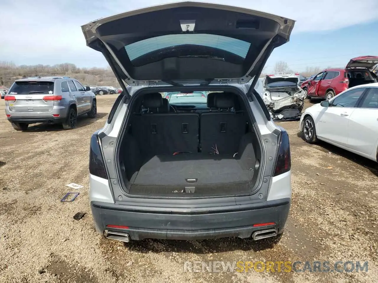 6 fotografías del automóvil dañado 1GYKNBR42LZ223310 CADILLAC XT5 2020