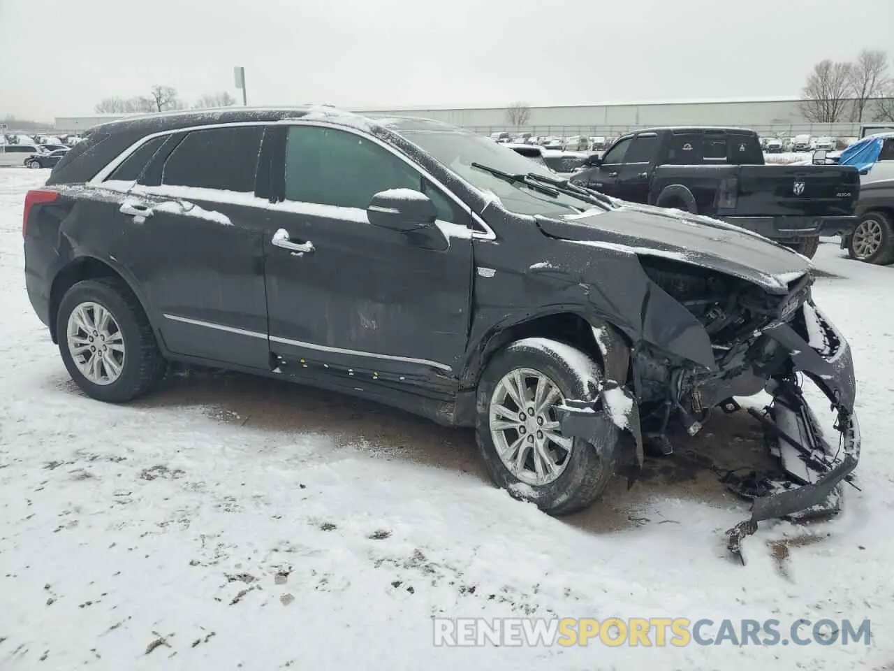 4 fotografías del automóvil dañado 1GYKNBR49LZ148394 CADILLAC XT5 2020