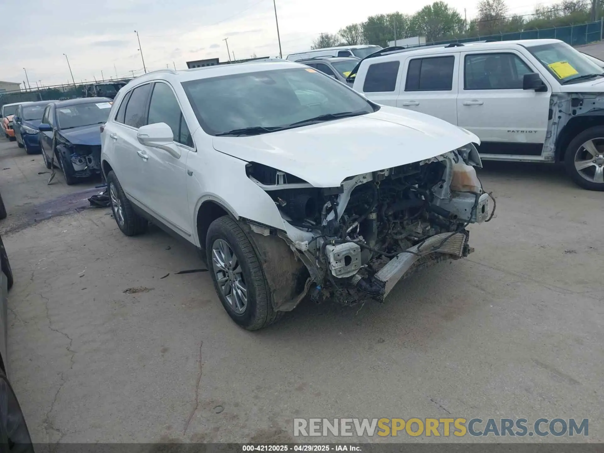 1 fotografías del automóvil dañado 1GYKNCR49LZ239803 CADILLAC XT5 2020