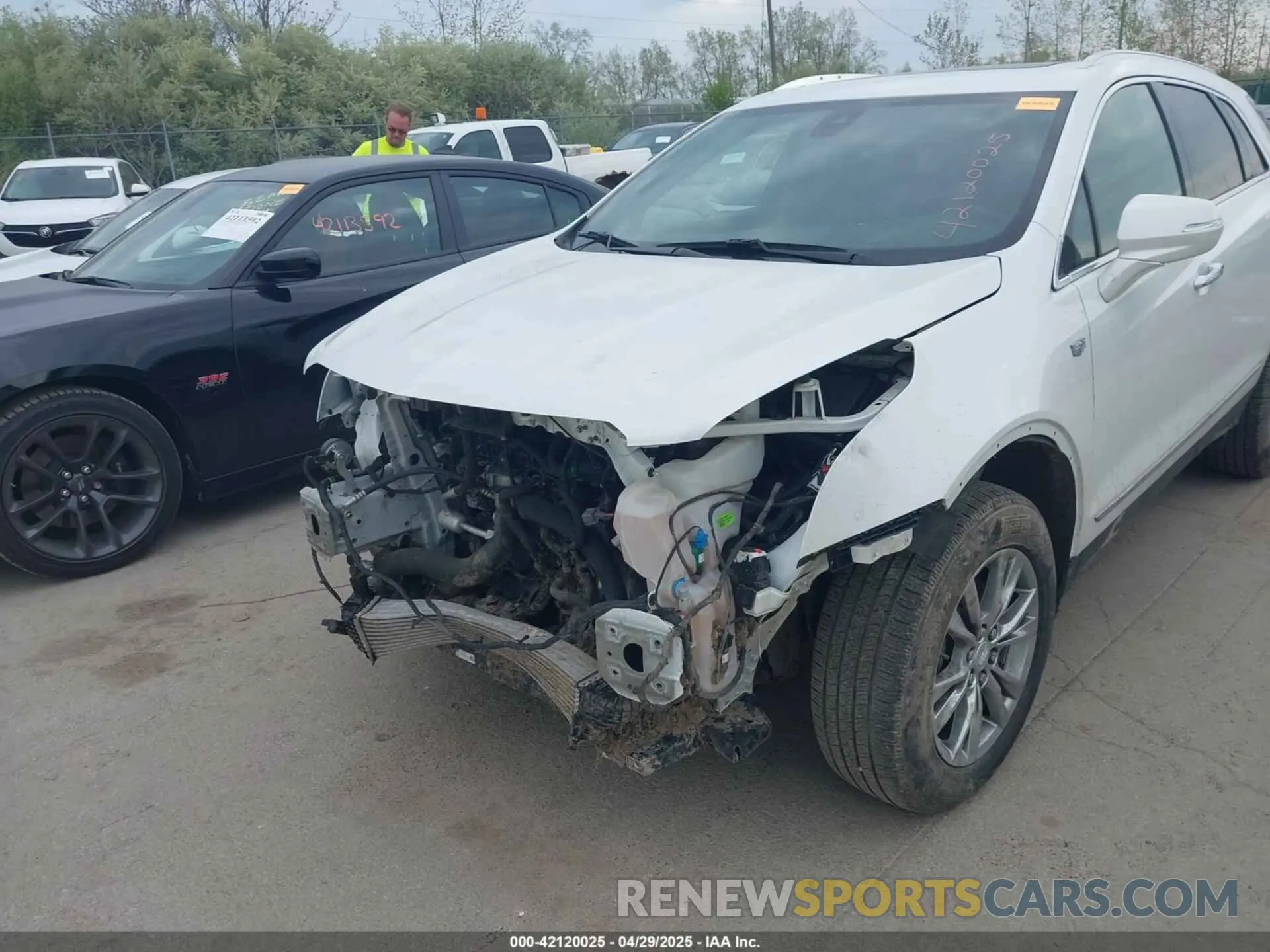 6 fotografías del automóvil dañado 1GYKNCR49LZ239803 CADILLAC XT5 2020